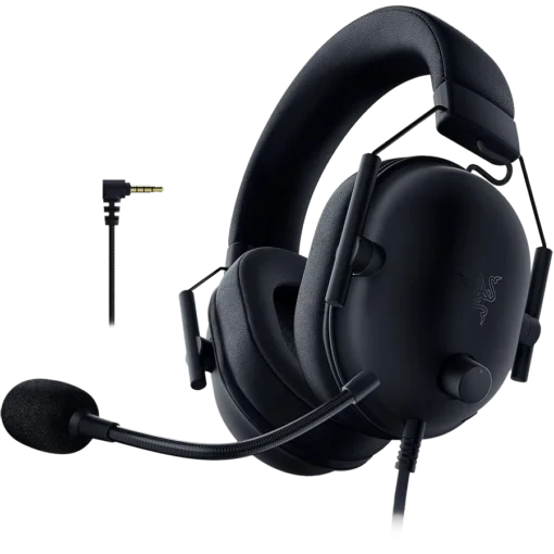 Геймърски слушалки Razer BlackShark V2 X For PlayStation, Wired Console Headset, Black, Tri-Force Drivers 50", Hyperclear Cardoid Mic, leatherette ear cushions for a plush fit and feel - Image 29