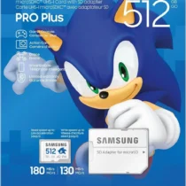 Карта памет Samsung SONIC PRO PLUS microSDXC UHS-I 512GB Адаптер