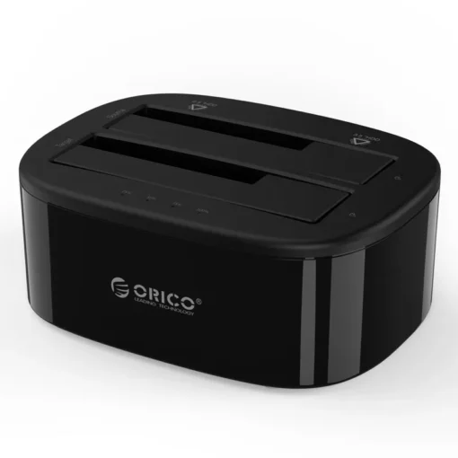 Orico докинг станция Storage - HDD/SSD Dock - 2 BAY Clone 2.5/3.5 USB3.0 - 6228US3-C