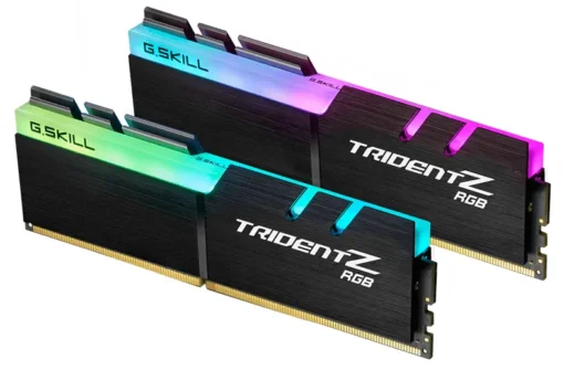 Памет за компютър G.SKILL Trident Z RGB 32GB(2x16GB) DDR4, 3600MHz F4-3600C17D-32GTZR - Image 2