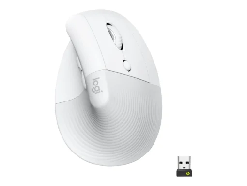 МИШКА LOGITECH Lift Vertical Wireless - White - PN 910-006475