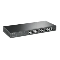 24-портов 10/100 Mbps PoE+ TP-Link JetStream TL-SL2428P комутотор с 4-Gigabit порта и 2 SFP слота