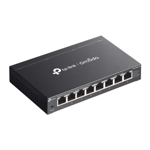 8-портов 2.5G мулти-гигабитов неуправляем настолен комутатор TP-Link Omada DS108G-M2 - Image 3