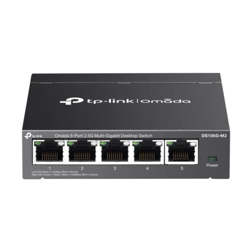 5-портов 2.5G мулти-гигабитов неуправляем настолен комутатор TP-Link DS105G-M2