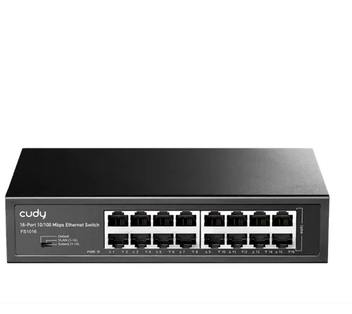 Суич Cudy FS1016 16 портов 10/100Mbps Metal Switch