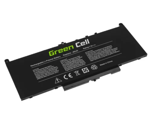 Батерия за лаптоп  Dell Latitude E7270 E7470 J60J5 7,6V 5800mAh GREEN CELL - Image 2