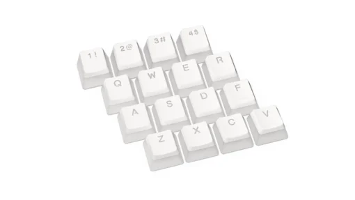 Капачки за механична клавиатура ENDORFY - 124 бр PBT - Onyx White - Image 2