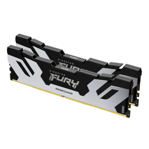 Памет за компютър Kingston Fury Renegade Silver/Black 64GB(2x32GB) DDR5 6400MHz CL32 - Intel