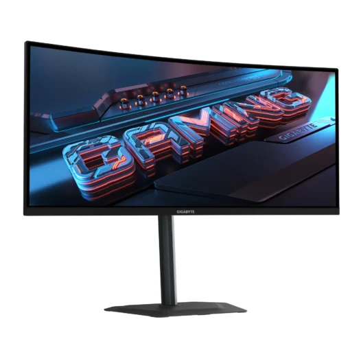 Геймърски Монитор Gigabyte G34WQCP - 34" SS VA WQHD 3440x1440, Curved 1500R, 180Hz, 1ms, HDR Ready - Image 3