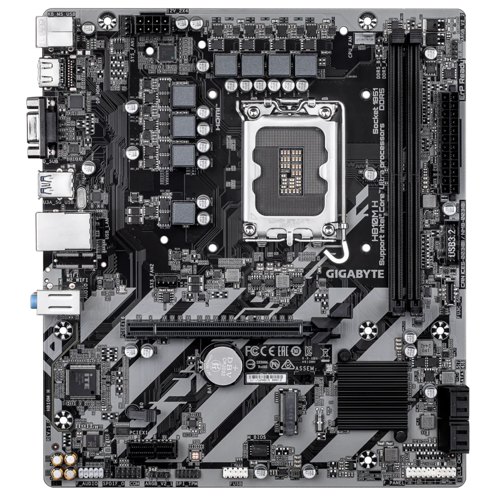 Дънна платка GIGABYTE H810M H LGA 1851