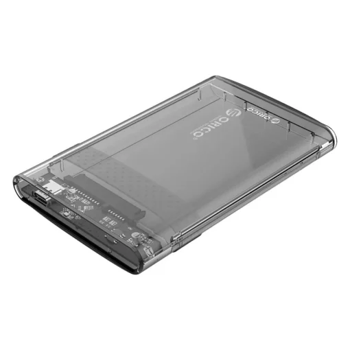 Orico външна кутия за диск Storage - Case - 2.5 inch 10Gbps Type-C Transparent - 2139C3-G2-CR-EP - Image 5