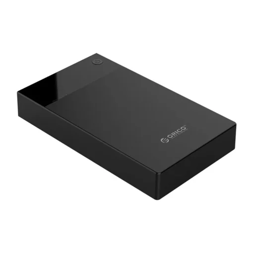 Orico кутия за диск Storage - Case - 3.5 inch, USB3.0, Built-in Power adapter, UASP, black - 3599U3 - Image 2