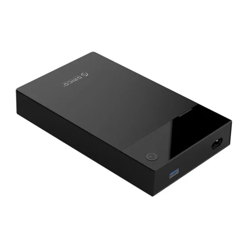 Orico кутия за диск Storage - Case - 3.5 inch, USB3.0, Built-in Power adapter, UASP, black - 3599U3 - Image 4