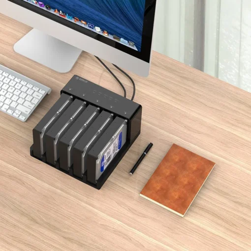 Orico докинг станция Storage - HDD/SSD Dock/Duplicator - 5x 2.5 and 3.5 inch USB3.0 - 6558US3 - Image 5