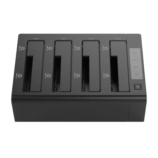 Orico докинг станция Storage - HDD/SSD Dock/Duplicator - 4x 2.5 and 3.5 inch USB3.0 black -