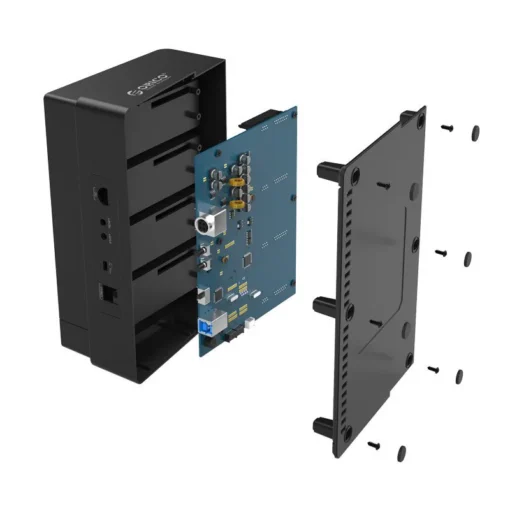 Orico докинг станция Storage - HDD/SSD Dock/Duplicator - 4x 2.5 and 3.5 inch USB3.0, black - 6648US3-C - Image 4