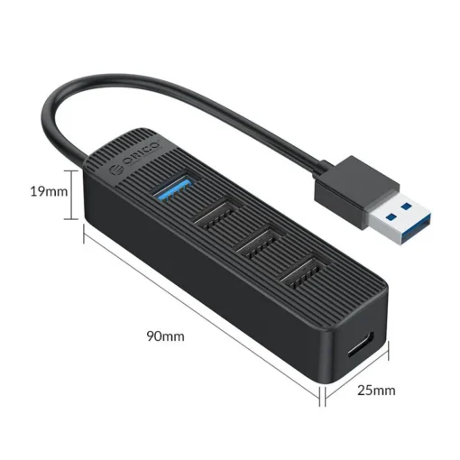 Orico хъб USB3.0/2.0 HUB 4 ports - TWU32-4A - Image 4