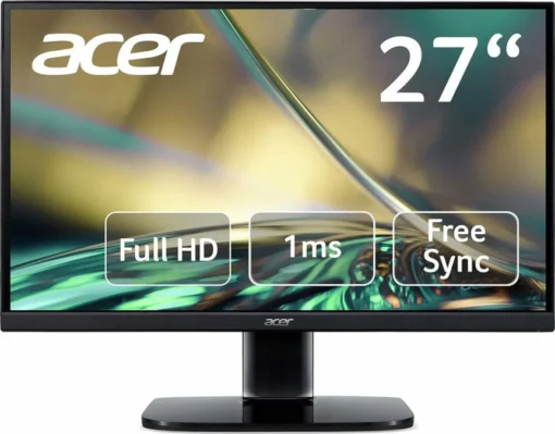 МОНИТОР ACER KA272Gbip IPS 120Hz - Black - PN UM.HX2EE.G05 - Image 6