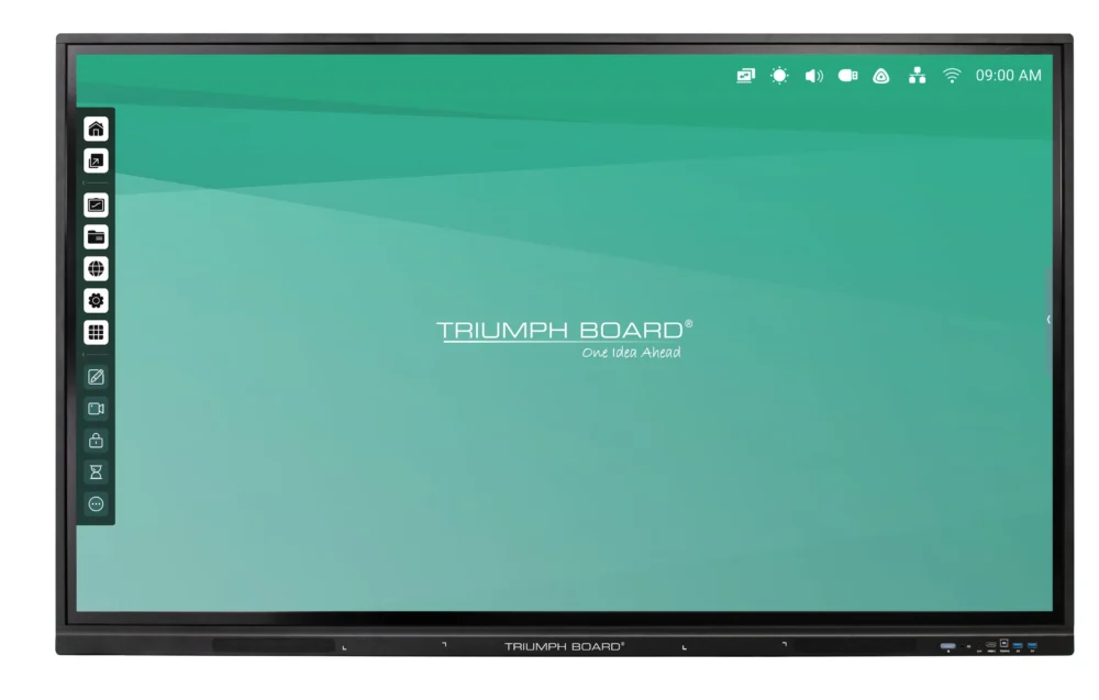 Интерактивен мулти-тъч дисплей TRIUMPH BOARD 75" IFP Черен панел Android
