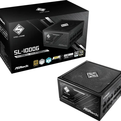 ASRock захранващ блок SL-1000G 1000W 80PLUS GOLD full modular