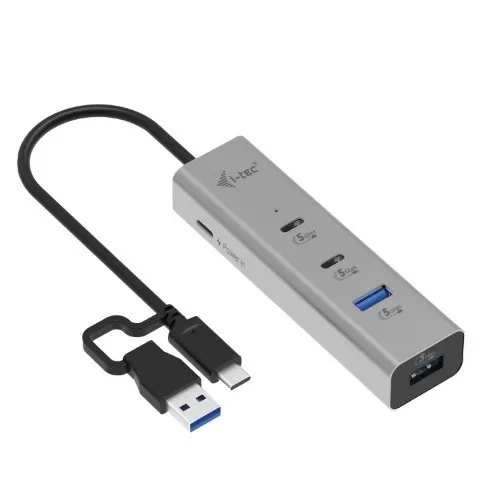 i-tec Universal Charging Metal HUB 2xUSB-C/2xUSB-A PD 85W