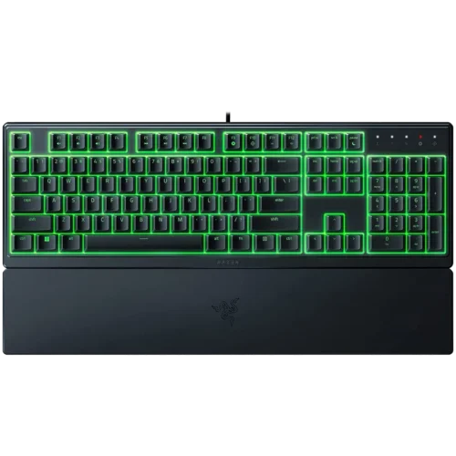 Геймърска клавиатура Razer Ornata V3 X US Silent Membrane Switches RGB Lighting 1000 Hz Ultrapolling UV coated ABS Keyca