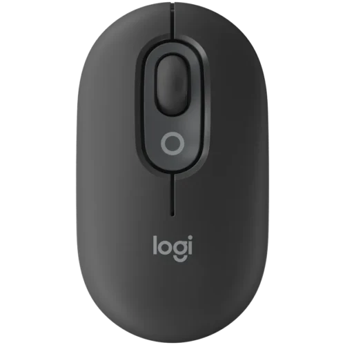Мишка за компютър LOGITECH POP Mouse with emoji - GRAPHITE - BT - EMEA28i-935 - FY25