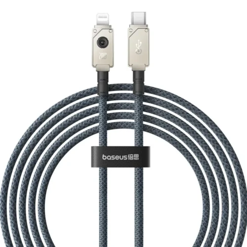 кабел за мобилен телефон Кабел за данни Baseus Unbreakable Type-C - Lightning 20W 1.0m Черен -