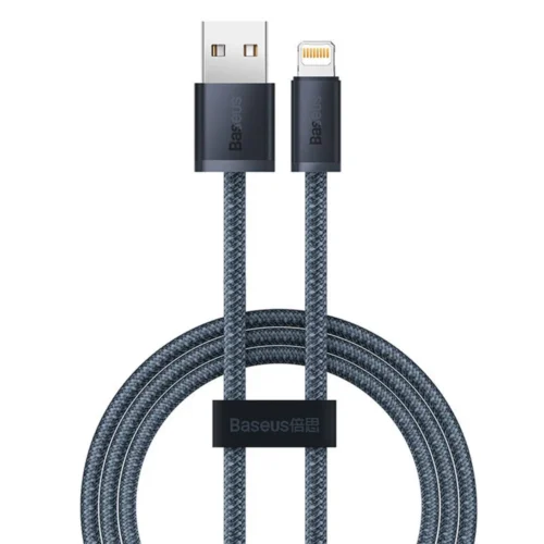 кабел за мобилен телефон Кабел за данни Baseus Dynamic Lightning 1.0m Сив -