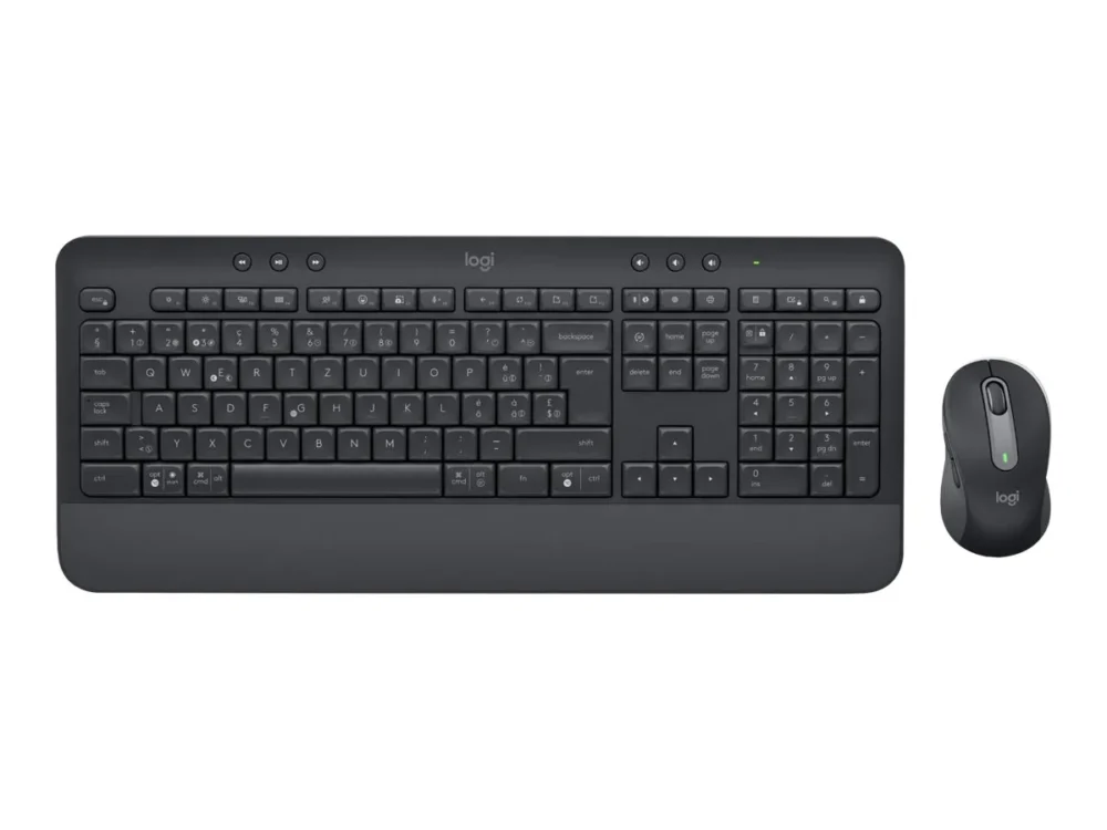 КОМПЛЕКТ МИШКА + КЛАВИАТУРА LOGITECH MK650 US - Wireless - БЕЗ БДС КИРИЛИЗАЦИЯ (WITHOUT BDS CYRILLIC) - Black - PN