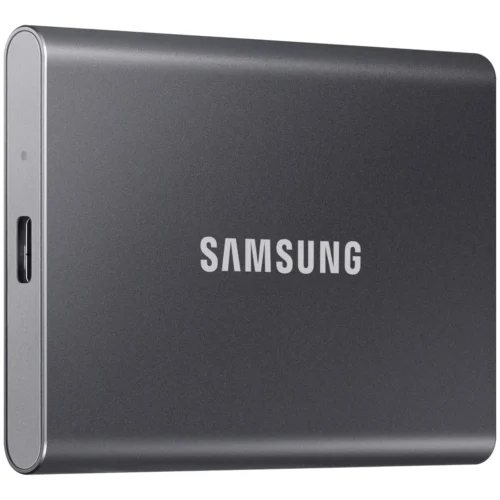 Криптиран външен твърд диск SAMSUNG Portable SSD T7 MU-PC2T0T - solid state drive - 2TB - USB 3.2 Gen 2 - PN