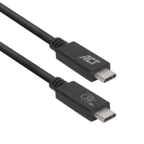 ACT Кабел USB-C - USB-C 1 м / USB4 20Gbps 240W сертифициран USB-IF