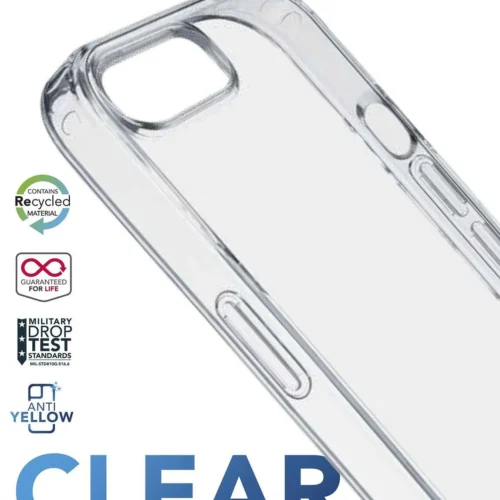 Прозрачен твърд калъф Clear Strong за iPhone 16E 4Gn