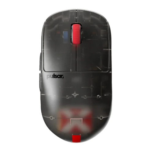 Pulsar професионална геймърска мишка Wireless Gaming Mouse X2H Medium Clear Black [LTD 2000] -