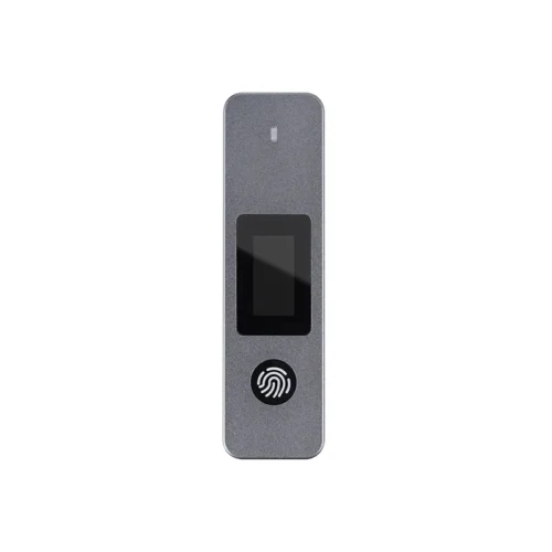 VCom външна кутия за диск Storage - Case - M.2 NVMe/SATA M/B key - USB-C/A Gen.2 10Gbps Fingerprint Encryption -