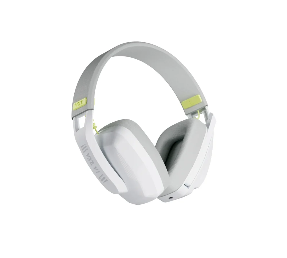 VGN безжични геймърски слушалки Wireless Gaming Headphones - SIREN V1 White - Bluetooth 5.3