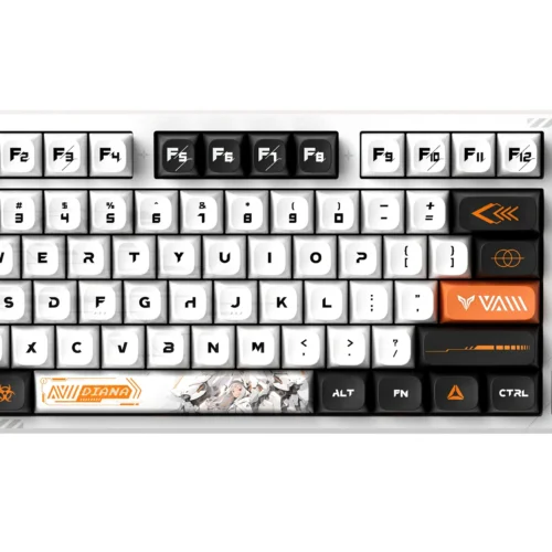 VGN професионална безжична геймърска механична клавиатура Wireless Professional Gaming Mechanical Keyboard - V87 PRO Diana - Aniya Switches BT5.0