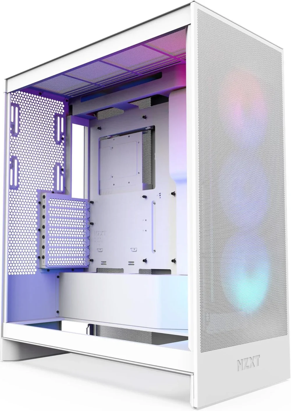 Кутия за компютър NZXT H7 Flow RGB 2024 Edition - White