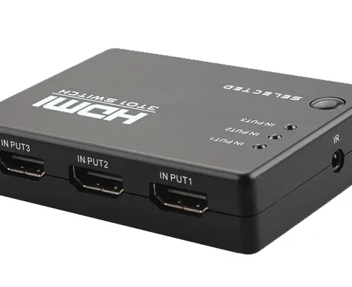 HDMI суичове Суич No brand 3 port HDMI Черен - 18226