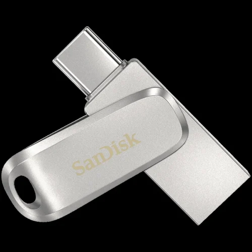USB памет SanDisk Ultra Dual Drive Luxe USB Type-C 128GB - 150MB/s USB 3.1 Gen 1