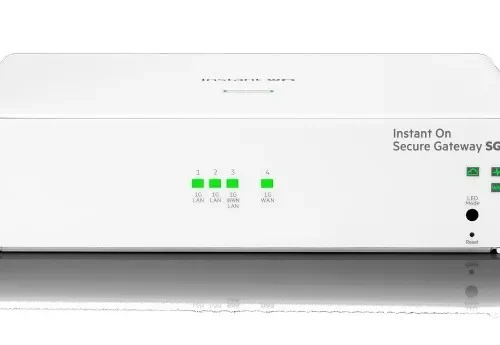 Hewlett Packard Enterprise Switch networking Instant On Secure Gateway 4-port Gigabit SG1004 S0G33A