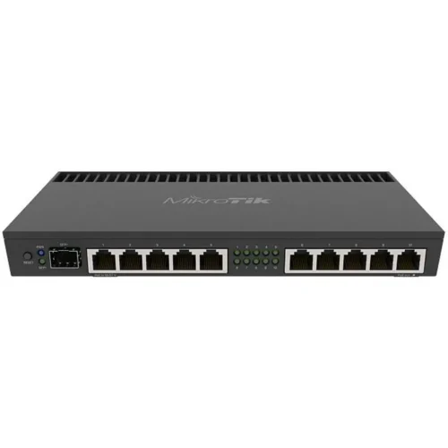РутерBOARD 4011iGS+ with Annapurna Alpine AL21400 Cortex A15 CPU (4-cores 1.4GHz per core) 1GB RAM 10xGbit LAN 1xSFP+ po