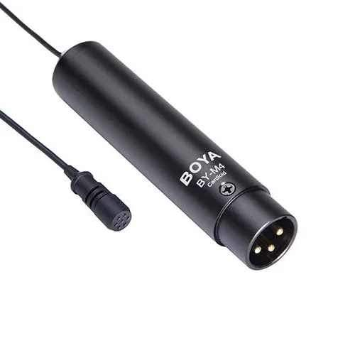 Микрофон брошка BOYA BY-M4C XLR