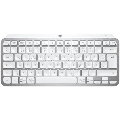 Клавиатура LOGITECH MX Keys Mini Bluetooth Illuminated Keyboard - PALE GREY - US INTL