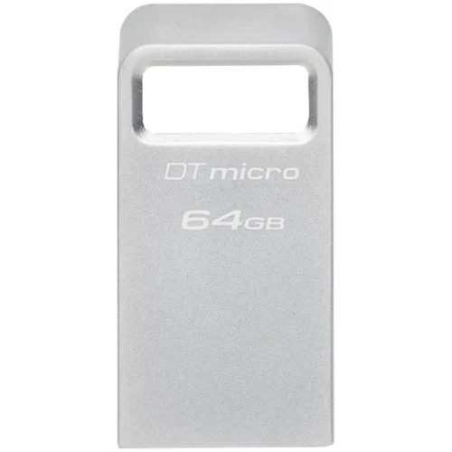 USB памет Kingston 64GB DataTraveler Micro 200MB/s Metal USB 3.2 Gen 1