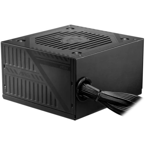 Захранване за компютър MSI MAG A600DN 600W 80 Plus Standart 120mm Low Noise Fan Protections: OCP/OVP/OPP/OTP/SCP/UVP Dim