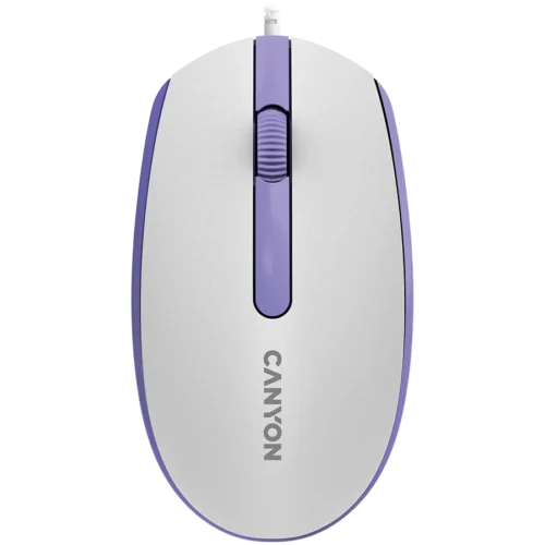 Мишка за компютър CANYON mouse M-10 Wired Dark grey