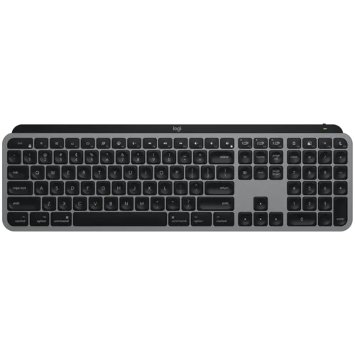 Клавиатура LOGITECH MX Keys S for Mac - SPACE GREY - US INTL - BT - EMEA28-935