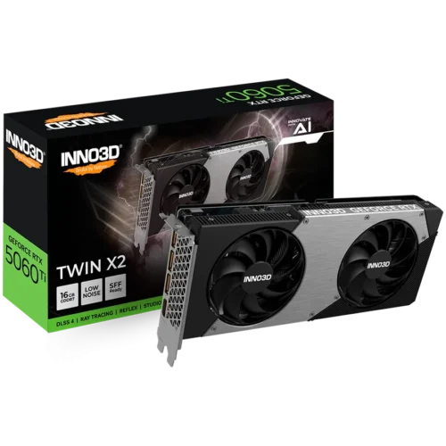 Видео карта INNO3D GEFORCE RTX 5060 Ti 16GB TWIN X2