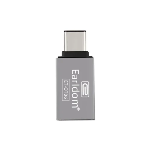 Адаптер (преходник) Преходник Earldom ET-OT06 USB F към Type-C OTG Различни цветове -